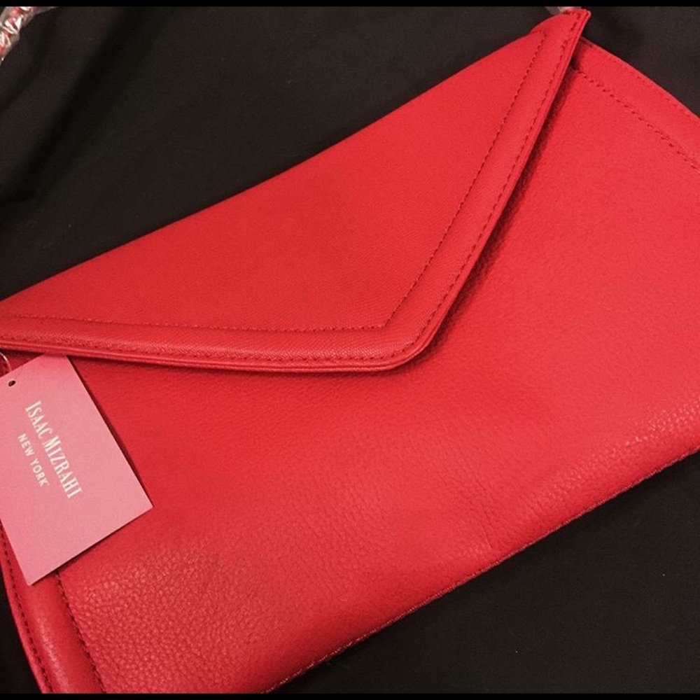Isaac Mizrahi Red shoulder bag